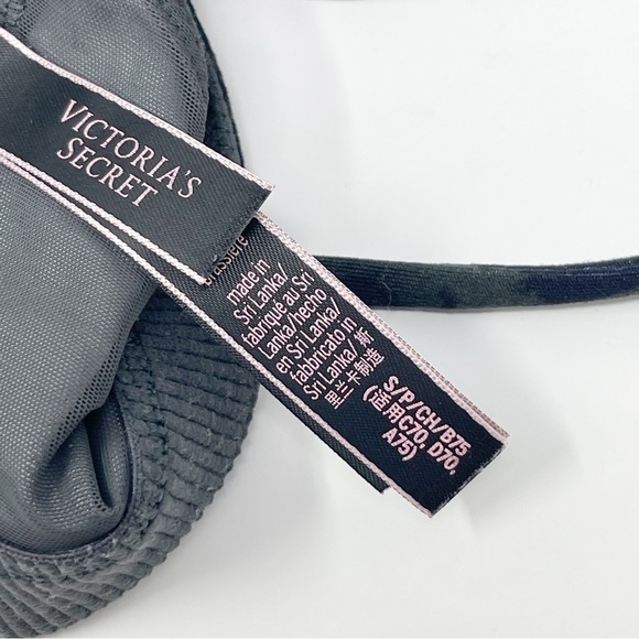 VICTORIA’S SECRET Women’s Strappy Leopard Print Low Impact Sports Bra Size S - Picture 7 of 9